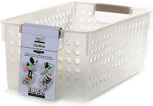 General Trade Plastic Storage Box with Lid Transparent 16.5x29x12cm 1pcs