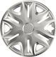 Capace De Roți Auto Spirit 4 Bucăți Argintii 15''