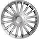 Set Capace De Roți Auto Cridem Crystal 4 Bucăți Argintii 15''