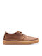 Clarkwood Low Men's Leather Casual Shoes Tabac Brown