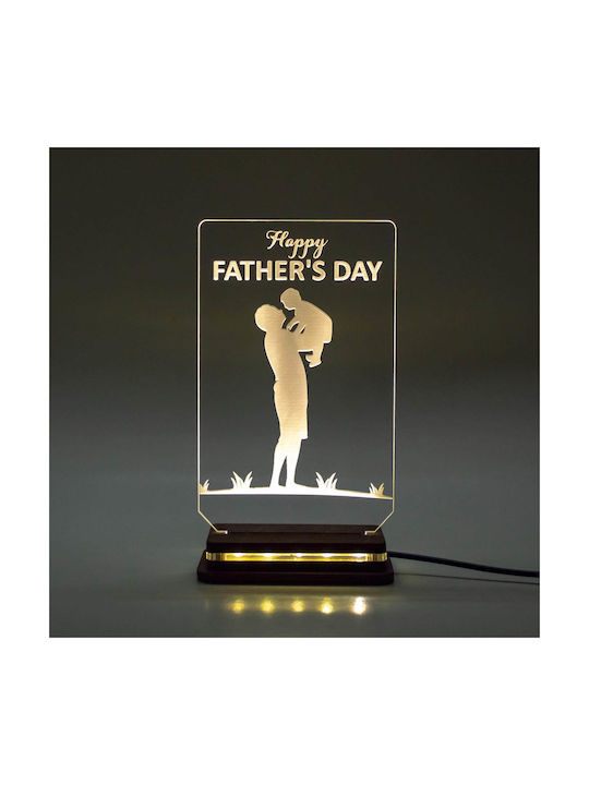 Led lamp "father's Day" W00881