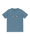 Παιδικό T-shirt Blue Surf Core