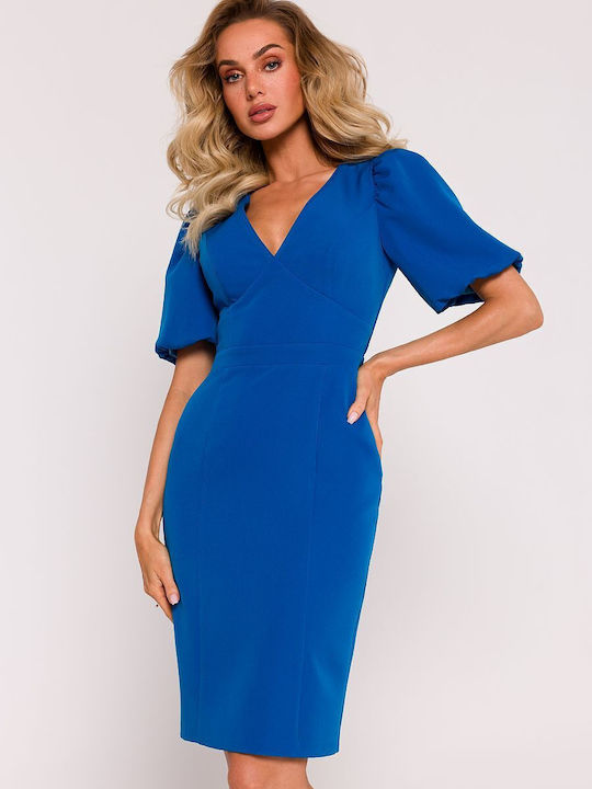 MOE Kleid Blau