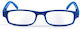Contacta Lesebrillen +1.50 in Blau Farbe