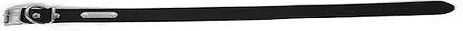 Ikaros Dog Leash/Lead Leather in Black color