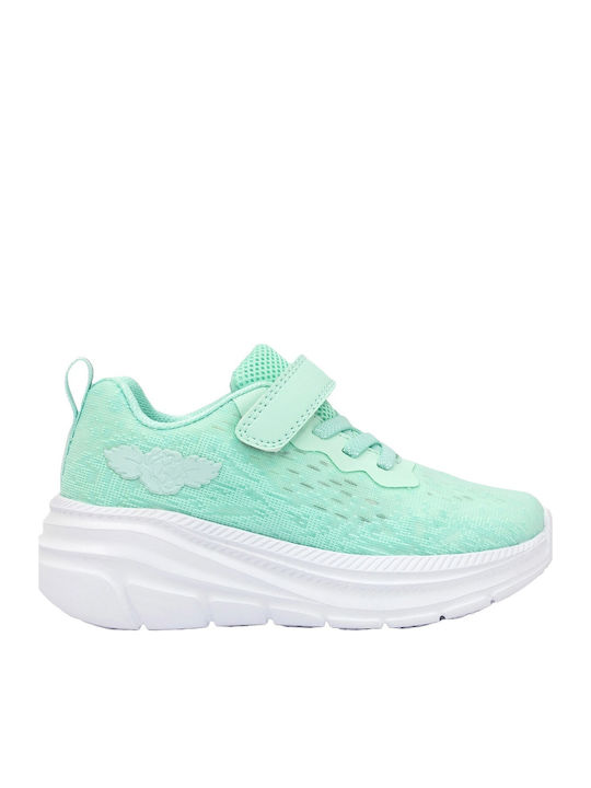 Agnese Παιδικά Sneakers με Σκρατς Τιρκουάζ