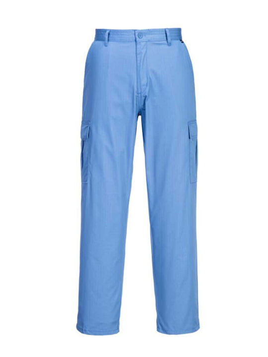 Portwest Pantaloni De Lucru Albastru Deschis