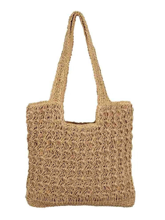 Aquablue Straw Beach Bag