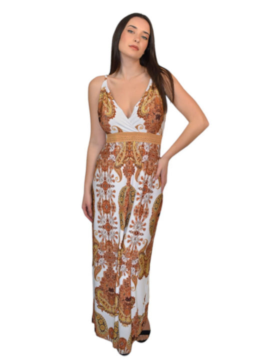 Morena Spain Maxi Dress Wrap Coffee