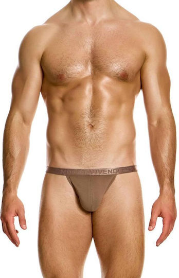 Modus Vivendi Aνδρικό Antibacterial Tanga Brief 15613 Dark-skin