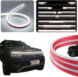 Flexible Tagfahrleuchten unter der Motorhaube 120cm Drl Led 12v + Wow - 1 Stück