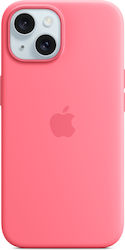 Apple Back Cover Silicone Pink (iPhone 15)