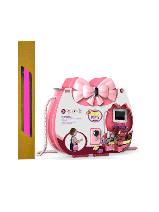 Osterkerzen Mit Spielzeug Rosa Hängende Tasche Mit Quaste Und Kosmetika Für 3+ Jahre Zita Toys