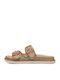 Tamaris Anatomic Synthetic Leather Women's Sandals Beige