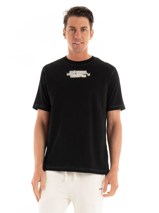 Diesel T-just Men's Short Sleeve T-shirt Black