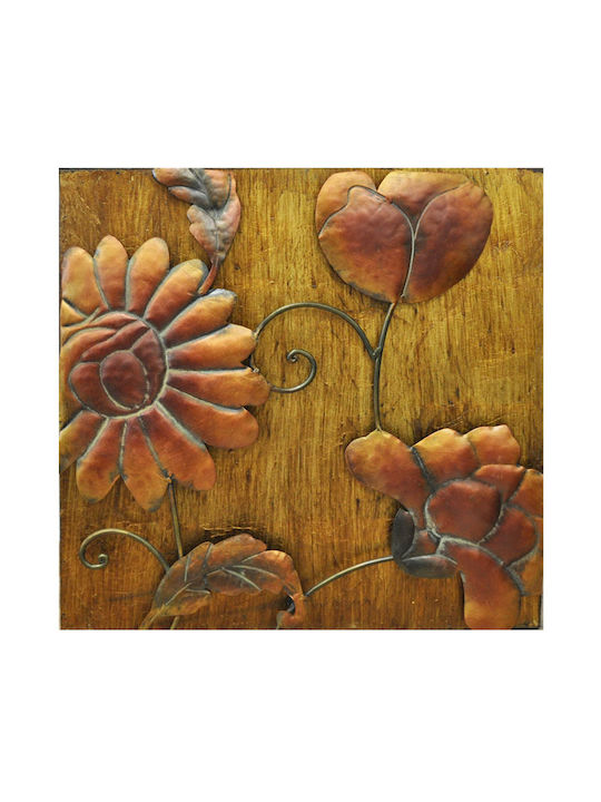 Sinialo Gemälde auf Leinwand 51x51cm