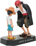 Συλλεκτική Φιγούρα Anime One Piece Luffy Shanks 18×16εκ