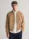 Men's Summer Jacket Gant Beige 3g7006388-g0213 Regular Fit