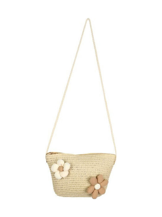 Aquablue Kinder Rucksack Umhängetasche Beige 18...
