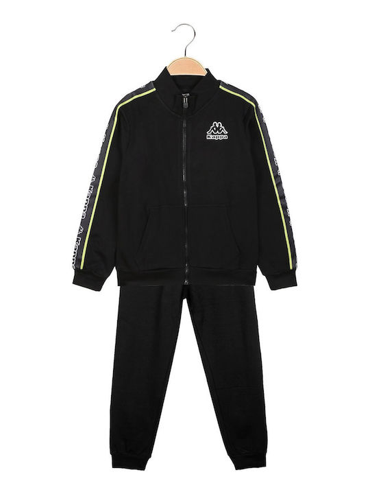 Kappa Kids Sweatpants Set Negru 2pcs