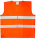 Slh Warning Waistcoat - Orange