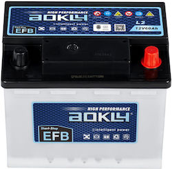 Lkw-Batterie Efb Start und Stop Aokly 60a (240*175*190)