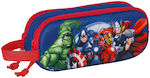 Doppelkassette The Avengers 3d Marineblau 21 X 8 X 6 Cm