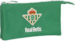 Διπλή Κασετίνα Real Betis Balompié Πράσινο 22 X 12 X 3 Cm