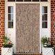 vidaXL Fabric Door Curtain Beige 100x230cm 377324