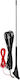4cars Antenna With Amplifier Golf Gti 16v - 40 Cm