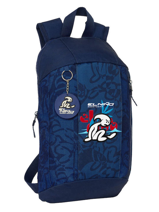 Σακίδιο El Niño Paradise Mini Ναυτικό Μπλε 22 X 39 X 10 Cm