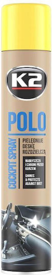 K2 Polo Polishing Spray for Car Dashboard with Aroma Lemon 750ml