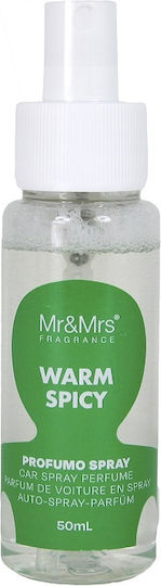 Mr & Mrs Fragrance Lufterfrischer-Spray Auto Zitrone / Zimt / Vanille 50ml 1Stück