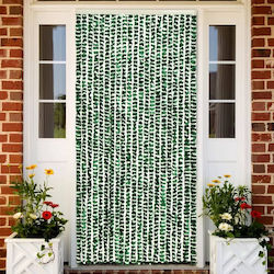 vidaXL Türvorhang Grün 100x200cm 377385