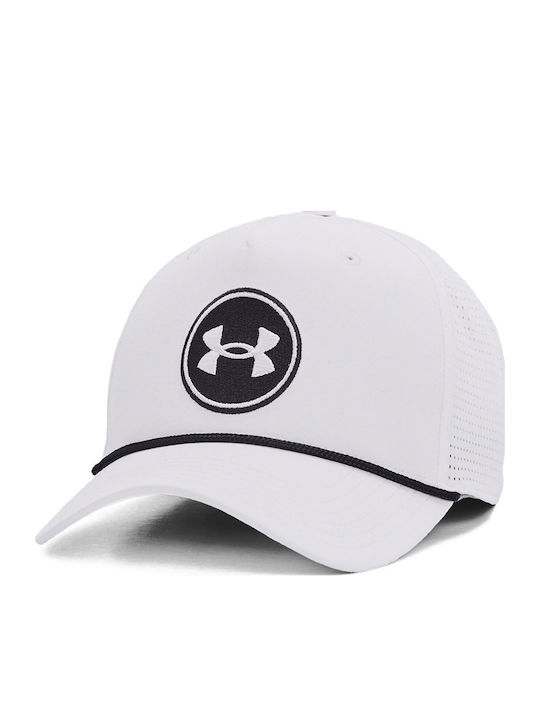 Men's Snapback Cap White