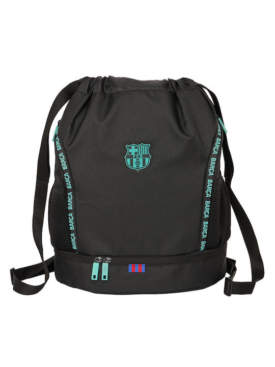Kids Backpack Bag F.c. Barcelona Black 35 X 40 X 1 Cm