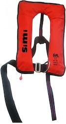 Inflatable life jacket for adults "simi" 150n - Red