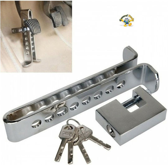 Anti-Diebstahl Auto-Pedalschloss 3x19cm General Trade 60033240 - Generaltrade