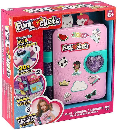 Fanatics Funlockets Secret Diary for Age 6+ (Miscellaneous Designs)