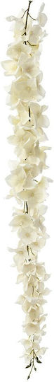 Ghirlandă Decorativă Hortensia Albă