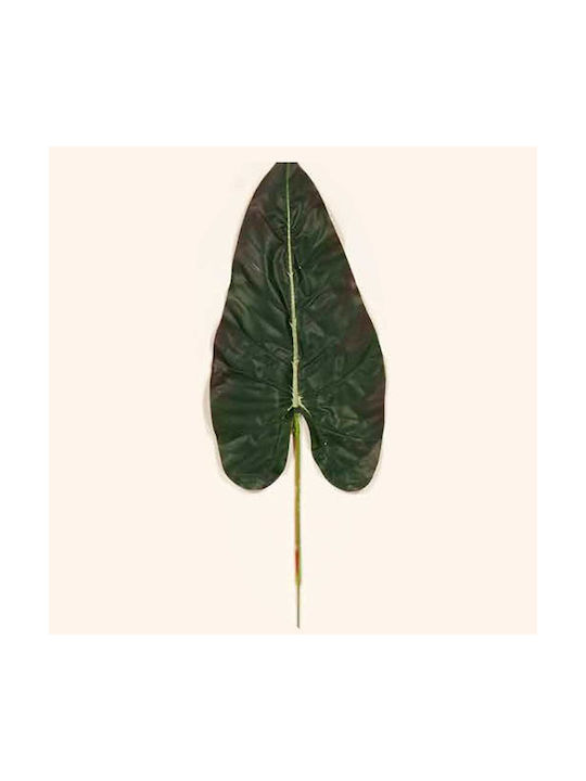 Artificial Decorative Branch Alocasia Green 67cm 1pcs