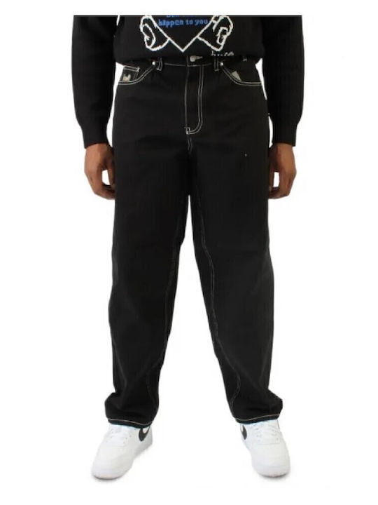 HUF Cromer Παντελόνι Black/White
