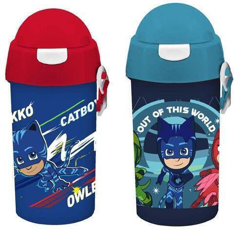 Must Team Sticlă Pentru Copii PJ Masks Din Plastic 500ml (Diverse Modele/Culori)