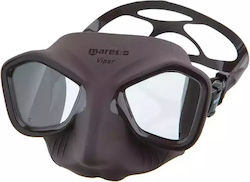 Mares Diving Mask Silicone Viper in Brown color