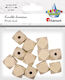 Wooden Beads Natural 14mm 10pcs Titanum