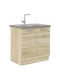 Sink Cabinet Πλαστική Ύλη 80x52x82pcs