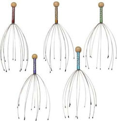 Wooden Massage Device for the Head & the Hands Gray
