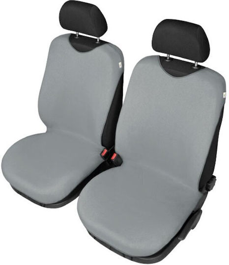 Cridem Undershirt Front Seat Cover 2pcs - Grey