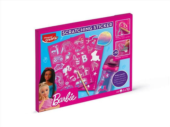 Malbuch Kreatives Set Scratching Sticker Barbie