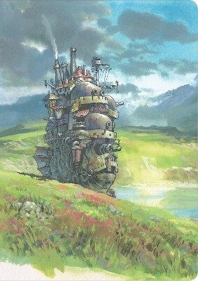 Howl's Moving Castle Jurnal Studio Ghibli Cărți de cronică
